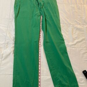 J. Crew Vibrant Green Pants